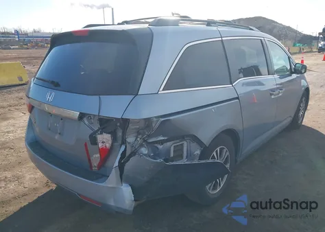 2013 Honda Odyssey Ex-L z USA, uszkodzony, nr VIN 5FNRL5H68DB076951